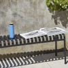 HAY PALISSADE BENCH - ANTHRACITE