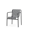 HAY PALISSADE DINING ARMCHAIR - ANTRACIET