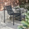 HAY PALISSADE DINING ARMCHAIR - ANTHRACITE