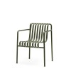 HAY PALISSADE DINING ARMCHAIR - OLIVE GREEN