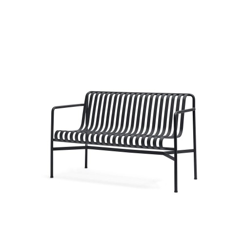 PALISSADE DINING BENCH - ANTHRACITE