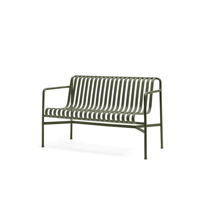 PALISSADE DINING BENCH - OLIVE GREEN