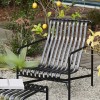HAY PALISSADE HIGH LOUNGE CHAIR - ANTHRACITE