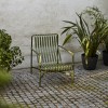 HAY PALISSADE HIGH LOUNGE CHAIR - OLIVE GREEN