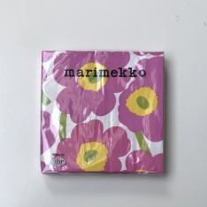 MARIMEKKO PAPER NAPKIN - LARGE - UNIKKO LIGHT PINK