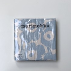MARIMEKKO PAPER NAPKIN - LARGE - UNIKKO LIGHT BLUE