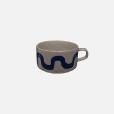 OIVA/SEIREENI TEA CUP 2.5DL BLUE/BROWN