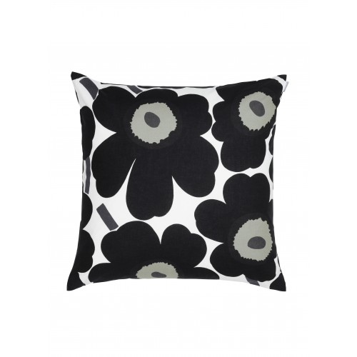 HOUSSE DE COUSSIN PIENI UNIKKO 50X50CM NOIR