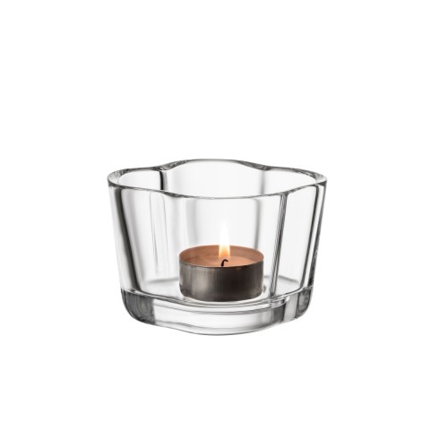 AALTO CANDLE HOLDER 60MM CLEAR