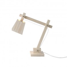 Wood Lamp - Witte koord