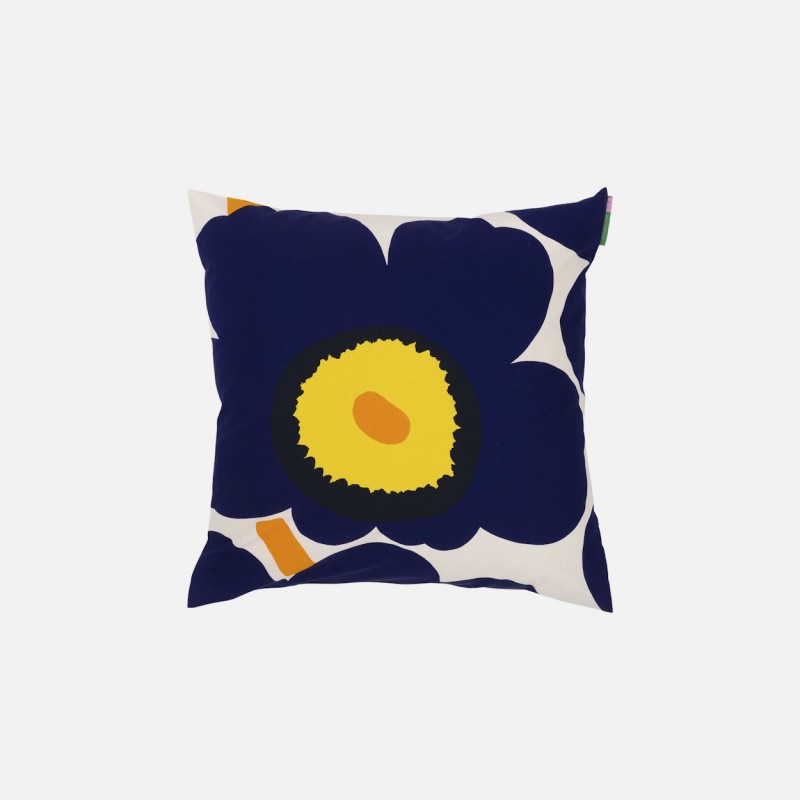 HOUSSE DE COUSSIN UNIKKO 50X50CM BLEU