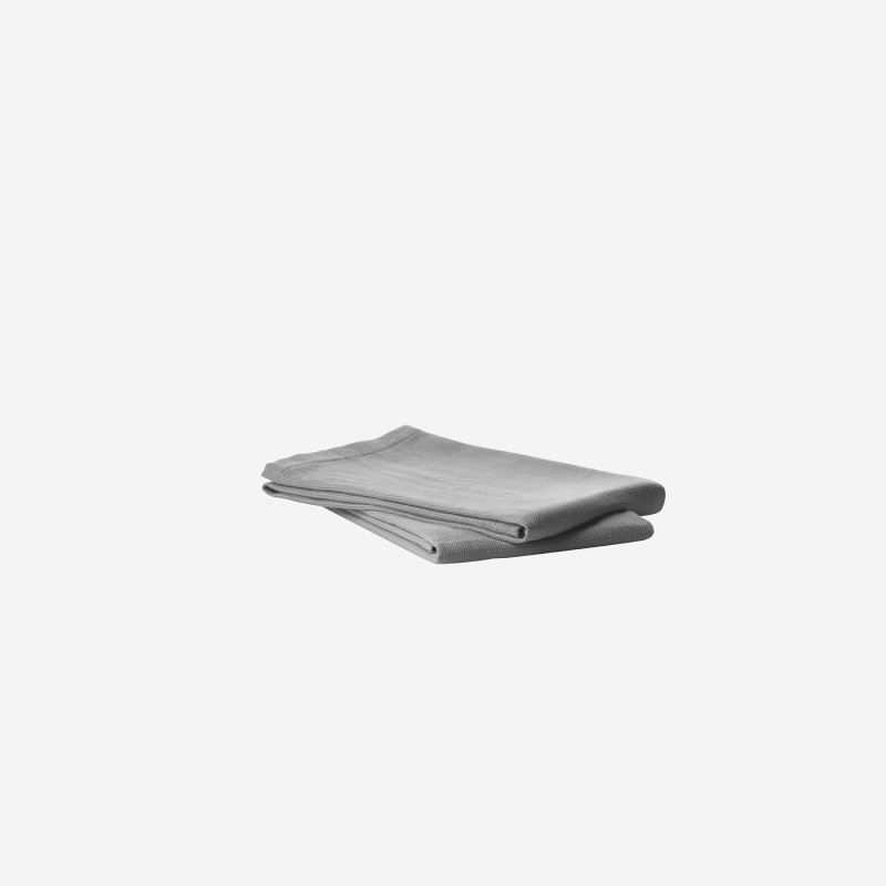 VIPP121 SERVIETTE DE CUISINE 2PCS GRIS