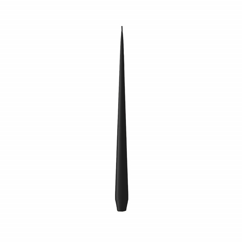 TAPER CANDLE - VELVET BLACK 32CM