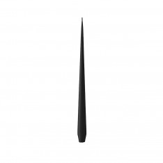 TAPER CANDLE - VELVET BLACK 32CM