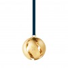 CHRISTMAS BALL 2024 - GOLD PLATED BRASS