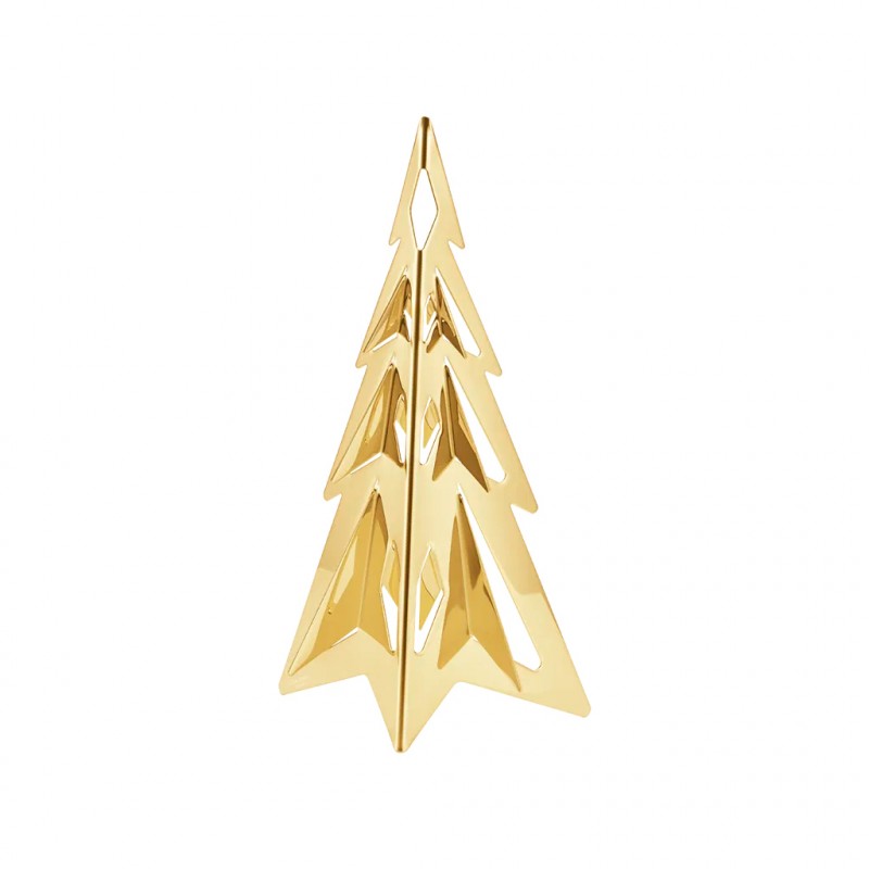 2024 TABLE TREE, LARGE - GOLD PLATED BRASS