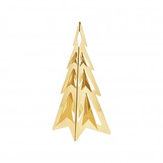 2024 TABLE TREE, LARGE - GOLD PLATED BRASS
