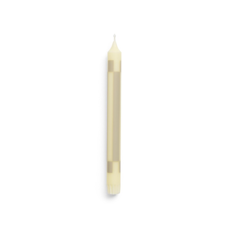 PATTERN CANDLE - CREAM&SAND