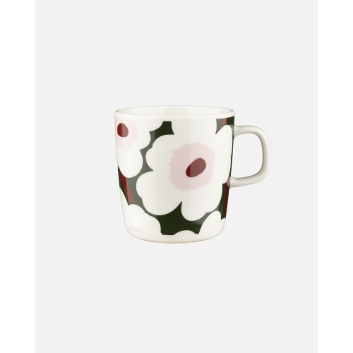 TASSE À CAFÉ OIVA/UNIKKO MUKI 4DL VERT/ROSE