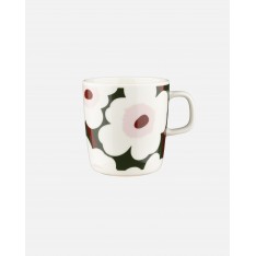 TASSE À CAFÉ OIVA/UNIKKO MUKI 4DL VERT/ROSE