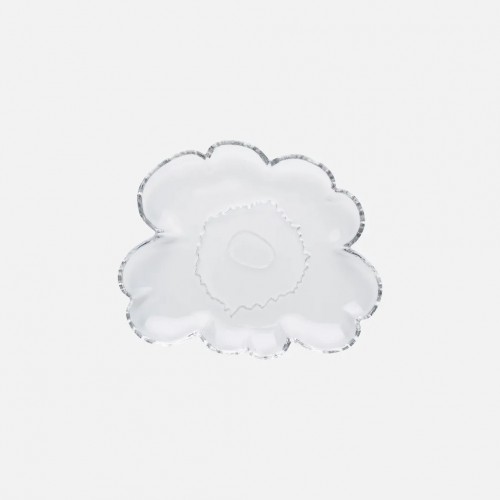 UNIKKO SHAPE ASSIETTE 20CM VERRE TRANSPARENT