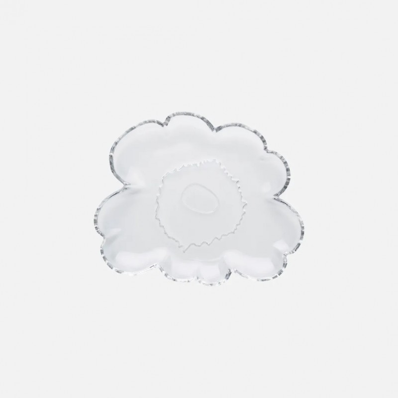 UNIKKO SHAPE ASSIETTE 20CM VERRE TRANSPARENT