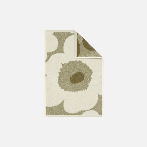 UNIKKO GASTENDOEKJE 32X50CM GROEN/BEIGE