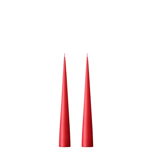 CONE CANDLE -S - TRUE RED