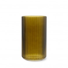 LYNGBY VAAS 25CM OLIVE GREEN