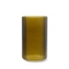 LYNGBY VASE 25CM OLIVE GREEN