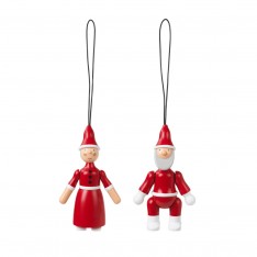 KAY BOJESEN SANTA CLAUS & SANTA CLARA