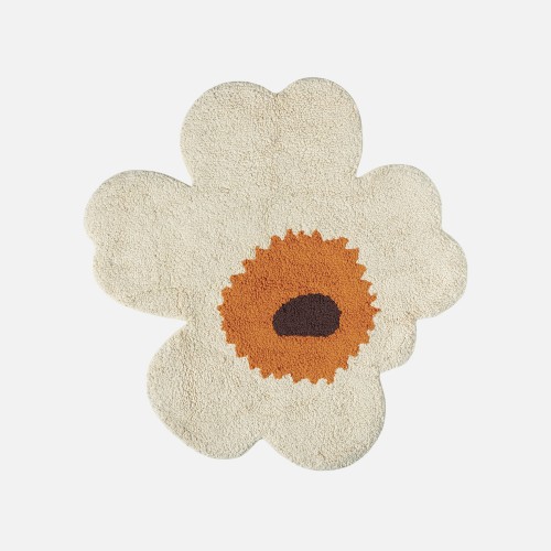UNIKKO BATH MAT BEIGE/ORANGE