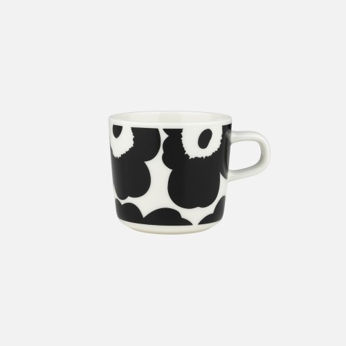 OIVA/UNIKKO COFFEE CUP 2DL BLACK WHITE