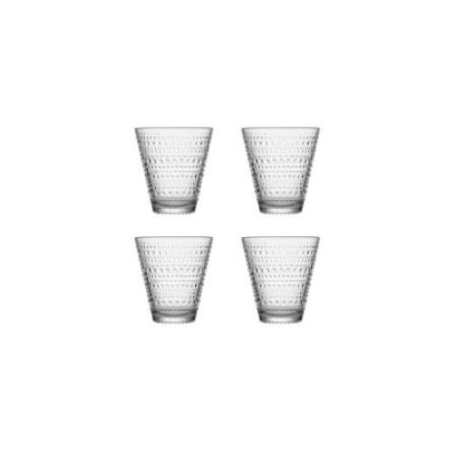 KASTEHELMI TUMBLER 30CL - 4 PCS CLEAR