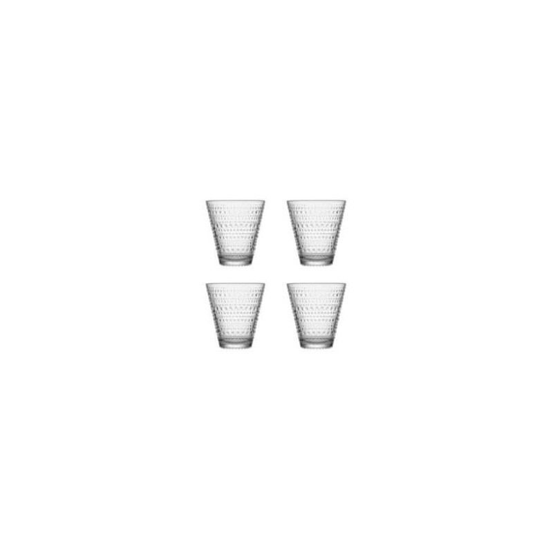 KASTEHELMI TUMBLER 30CL - 4 PCS CLEAR