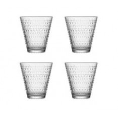 KASTEHELMI VERRE 30CL - 4 PCS TRANSPARENT