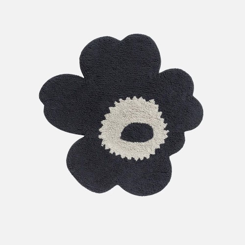 UNIKKO TAPIS DE BAIN NOIR/GRIS