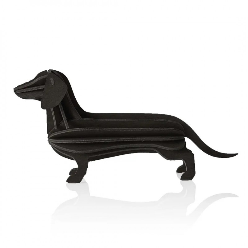 DACHsHUND LOVI 12CM NOIR