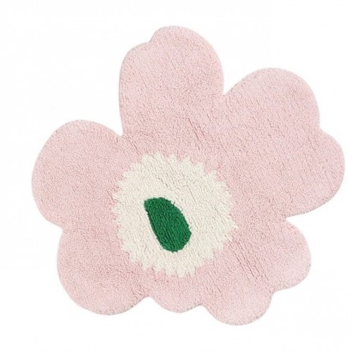 UNIKKO BATH MAT PINK/GREEN
