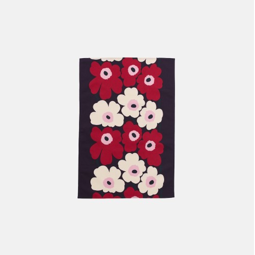 UNIKKO KEUKENHANDDOEK ROOD ROSE BORDEAUX