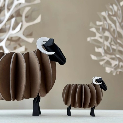 LOVI RAM 22CM BROWN MIX