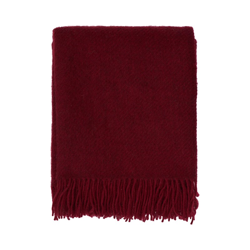 GOTLAND THROW 130X200CM BURGUNDY
