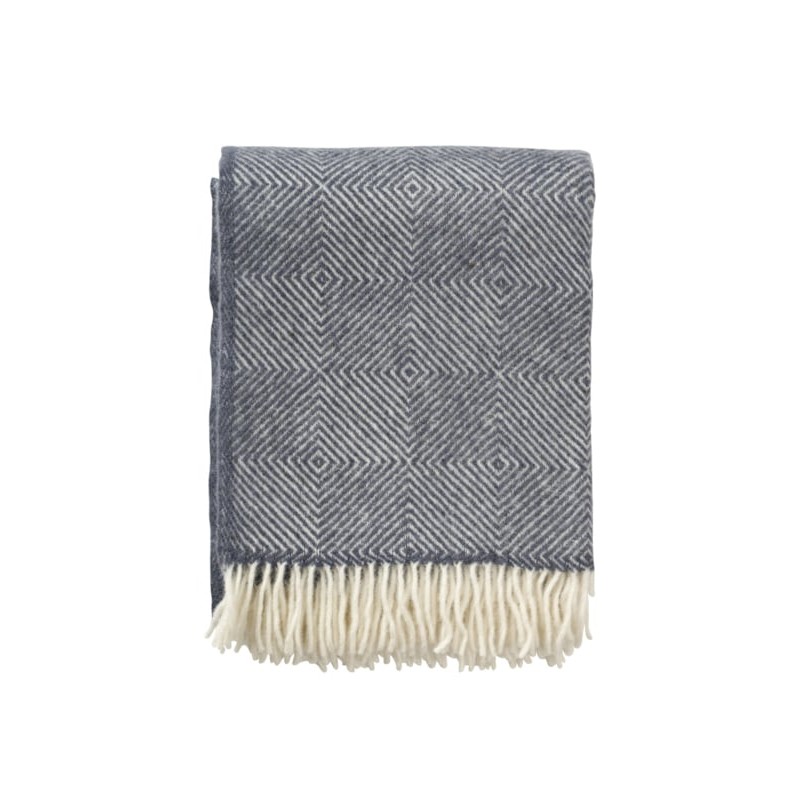 GOOSEYE THROW 130X200CM SMOKEY BLEU