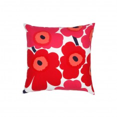 MARIMEKKO HOUSSE DE COUSSIN PIENI UNIKKO ROUGE