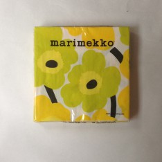 MARIMEKKO PAPER NAPKIN - LARGE - UNIKKO YELLOW