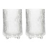 IITTALA ULTIMA THULE LONG DRINK GLASS 38CL 2PCS