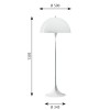 LOUIS POULSEN PANTHELLA LAMPADAIRE