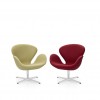 SWAN CHAIR FABRIC DIVINA 623