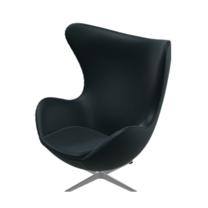 EGG CHAIR ESSENTIAL LEATHER BLACK