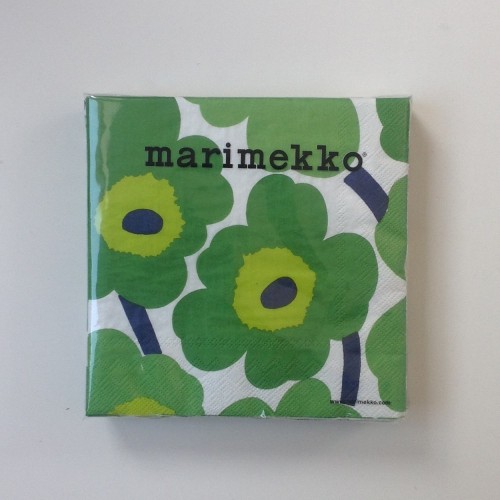 MARIMEKKO PAPER NAPKIN - LARGE - UNIKKO GREEN